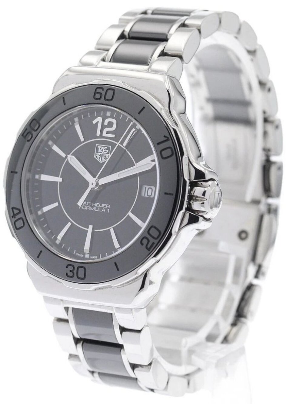 TAG HEUER Formula 1 WAH1210 Date black Dial Quartz Ladies Watch_938602